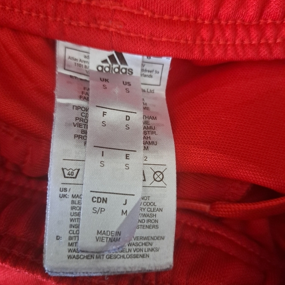 ADIDAS CLIMACOOL track pants The Brand With The 3 Stripe 4 Language Spellout - Picture 14 of 16